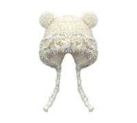 Cappello Orso, Cappello Invernale Peluche, Berretto per Freddo Intenso, per Appassionati di Sport Sci Escursionismo Pattinaggio su Ghiaccio Donne Ragazze