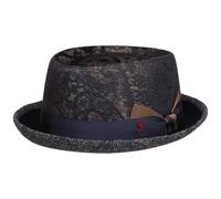 Cappello Paisley Pork Pie by Alfonso DEste blu scuro M (56-57 cm)