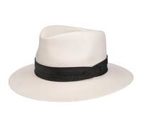 Cappello Panama Jefferson Bleached by Stetson bianco crema 60 cm