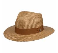 Cappello Panama Twotone Stripes by Lierys natura-marrone L (59-60 cm)