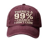 Cappello, parole cucite, per varie occasioni, A, S-XXL