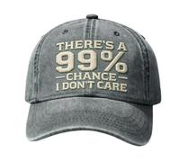 Cappello, parole cucite, per varie occasioni, grigio, S-XXL