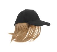 Cappello Parrucca Corta e Dritta da Donna Giallo At118-107