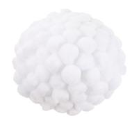 Cappello Parrucca per Ragazzo Ragazza Bianco in Lana Morbida 46-50cm | Accessorio Flessibile e Comodo, per Halloween Cosplay e Regali, Stile Adorabile Unico, una Pezzo