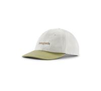 Cappello Patagonia Fitz Roy Icon Trad Cap (Text Logo: Birch White w/Gumtree Green) Unisex Taille unique