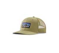 Patagonia p-6 logo trucker hat gumtree green cappellino new summer visiera