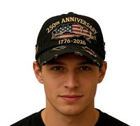 Cappello Patriottico Americano Commemorativi del 250° Anniversario