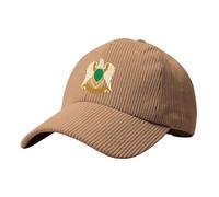 Cappello Patriottico Viscosa con Grande Giamahiria Araba Libica Popolare Socialista Stemma - Unisex UV Regolabile Ibrido Baseball/Trucker