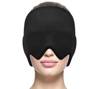 Cappello per alleviare l'emicrania, cappello in gel per mal di testa, mal di testa ed emicrania, cappello per terapia del freddo, berretto per sollievo dal mal di testa, elastico e aderente per occhi