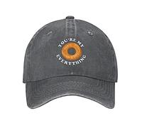 Cappello per Amanti dei Bagel, Cappello Sei Il Mio Tutto, Berretto da Baseball, Cappelli Regolabili da Cowboy, Regali alla Moda per Donne e Uomini