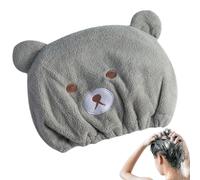 Cappello per asciugare i capelli ricci, turbante elastico per la pulizia, cappello da doccia elastico, asciugamano rapido per capelli, asciugamani per asciugare i capelli, morbido asciugamano a forma