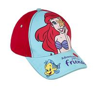 Cappello per Bambini de La Sirenetta - Rosa - Da 2 a 8 Anni - Con Cotone e Poliestere - Berretto per Bambini con Strappo sul Retro Regolabile - Prodotto Originale Elaborato in Spagna