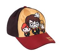 Cappello per Bambini di Harry Potter - Marrone - da 2 a 8 Anni - con Cotone e Poliestere - Berretto per Bambini con Strappo sul Retro Regolabile - Prodotto Originale Ideato in Spagna