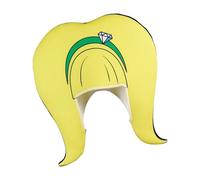 Cappello per costume per travestimenti, un divertente copricapo giallo a forma di cartone animato, particolarmente carino per Halloween, per bambini e adulti, versatile per feste in maschera, ecc