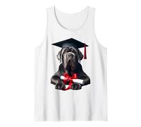 Cappello per diploma di cane mastino napoletano laureato proprietario Canotta