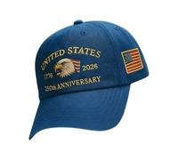 Cappello Per Il 250° Anniversario - Berretto Da Baseball Commemorativo Per L'anniversario Regolabile, Abbigliamento Da Uomo Per L'estate Lavoro All'aperto Celebrazione Marina Viaggi Escursionismo Cano