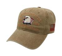 Cappello per il 250° compleanno, copricapo per festeggiare i 250 anni, cappello patriottico, per viaggi, vacanze, scuola, pendolari, campeggio, escursionismo, sport, uscita, spiaggia, cachi