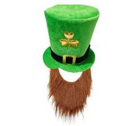 Cappello per il giorno di San Patrizio - Cappello Fortunato Verde Trifoglio, per Abbigliamento Festa di Carnevale | Costume da festival, fotografici per San Patrizio