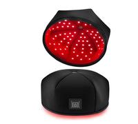 Cappello per la crescita dei capelli per uomo e donna, trattamento dei capelli a luce rossa 660nm e 850nm, con 120 LED dual-chip, 3 modalità, timer automatico, 20 minuti, allevia la fatica, migliora l