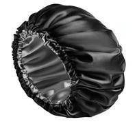 Cappello per la doccia per capelli - Cappelli a banda elastica | Cap di cura dei | Tappi per la doccia a doppio strato | Abbigliamento per la testa per capelli regolabili da donna | Grande son