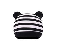 Cappello per neonati Carino Caldo Cotone Orso Cappello Infante Ospedale Caps Boy Girl Cappelli Neonato Cappelli Neonato Cappelli Unisex, striscia bianca nera, Taglia unica