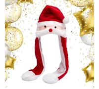 Cappello per orecchie mobili per bambini | copricapo di peluche di Natale, berretto in movimento, per creatori di contenuti, feste, musica, festival, video registrazione, giochi scolastici