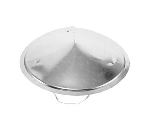 Cappello per rotondo | Copertura per tubo della stufa con tetto conico