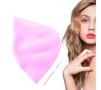Cappello per tintura per capelli con fori, cappello riutilizzabile in silicone, strumento professionale morbido per saloni, kit per parrucchieri per parrucchieri, per tinture per capelli da donna