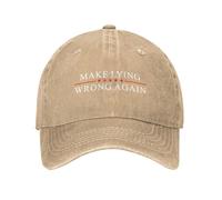 Cappello per Uomo Rendi la menzogna sbagliata di n Cappelli da papà cap