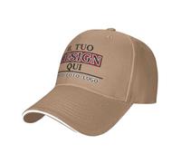 Cappello Personalizzato Visiera Berretto Personalizzati Cappellini Personalizzato con Foto/Logo/Text Cappellino Trucker Personalizzabile Traspirante Evento Aziendale Cerimonia Laurea Team Building