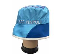 Cappello Pescatore SSC Napoli Ufficiale Cotone Azzurro Tifoso Calcio