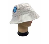 Cappello Pescatore SSC Napoli Ufficiale Cotone Bianco Tifoso Calcio