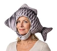 Cappello Pesce Costume Pazzo Traspirante per la Testa