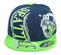 Cappello Piatto A Due Colori Per Adulti Seattle Seahawks