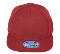 Cappello Piatto Semplice Stretch Zephyr Maroon Flex Fit X-Large XL