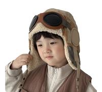 Cappello Pilota per Bambini - Cappello da Trappola per Peluche per Ragazze - Cappello per Bambini Caldi Invernali per Ragazzi, Ragazze, Bambini, Ciclismo, Sci, Alpinismo, Camminata per Cani