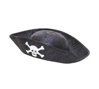 Cappello Pirata Nero Per Bambini Dei Pirati Dei Caraibi Costume Da Festa Ragazzi