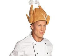Cappello pollo fritto carnevale adulto taglia unica