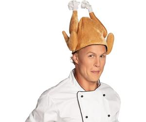 Cappello pollo fritto carnevale adulto taglia unica