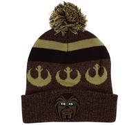 Cappello Pom Con Intarsia E Emblema Di Chewbacca Di Star Wars