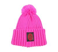 Cappello Ponpon maglia grossa 100% PC Prodotto Ufficiale MILAN 143643