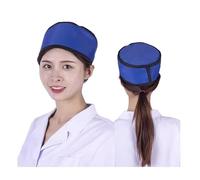 Cappello Protettivo in Piombo per Raggi X, Regolabile/Velcro, Protezione dalle Radiazioni, Cappello Neutro per TC, MRI, Raggi X(0.5 mmpb)