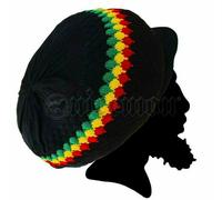 Cappello Rasta Rastafari Rastacap Reggae Giamaica Copricapo Dreadlocks Marley