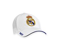 Cappello Real Madrid Ufficiale Cappellino Berretto Bianco