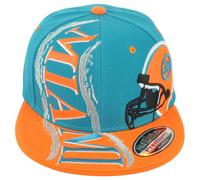 Cappello Regolabile A Due Colori Con Tema Miami Florida Dolphins