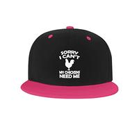 Cappello Regolabile per Uomo Donna, Mi Dispiace Non Posso i Miei polli Hanno Bisogno di Me Berretto da Baseball Hip-Hop Unisex Cappelli papà Camionista