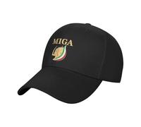 Cappello Rendi l'Iran di n Grande, Vecchio Cappello con Bandiera persiana dell'Iran, Leone e Sole, per Uomo e Donna, Nero