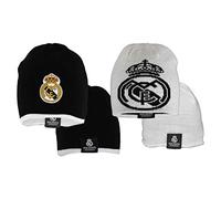 Cappello reversibile junior bianco/nero