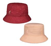 Cappello Reversibile Pucker Check Bucket by Kangol rosso M (56-57 cm)