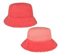 Cappello Reversibile Teddy Fur by Seeberger corallo One Size